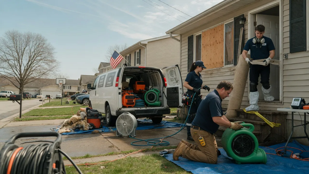 Water Damage Restoration in Big Lake, TX near me